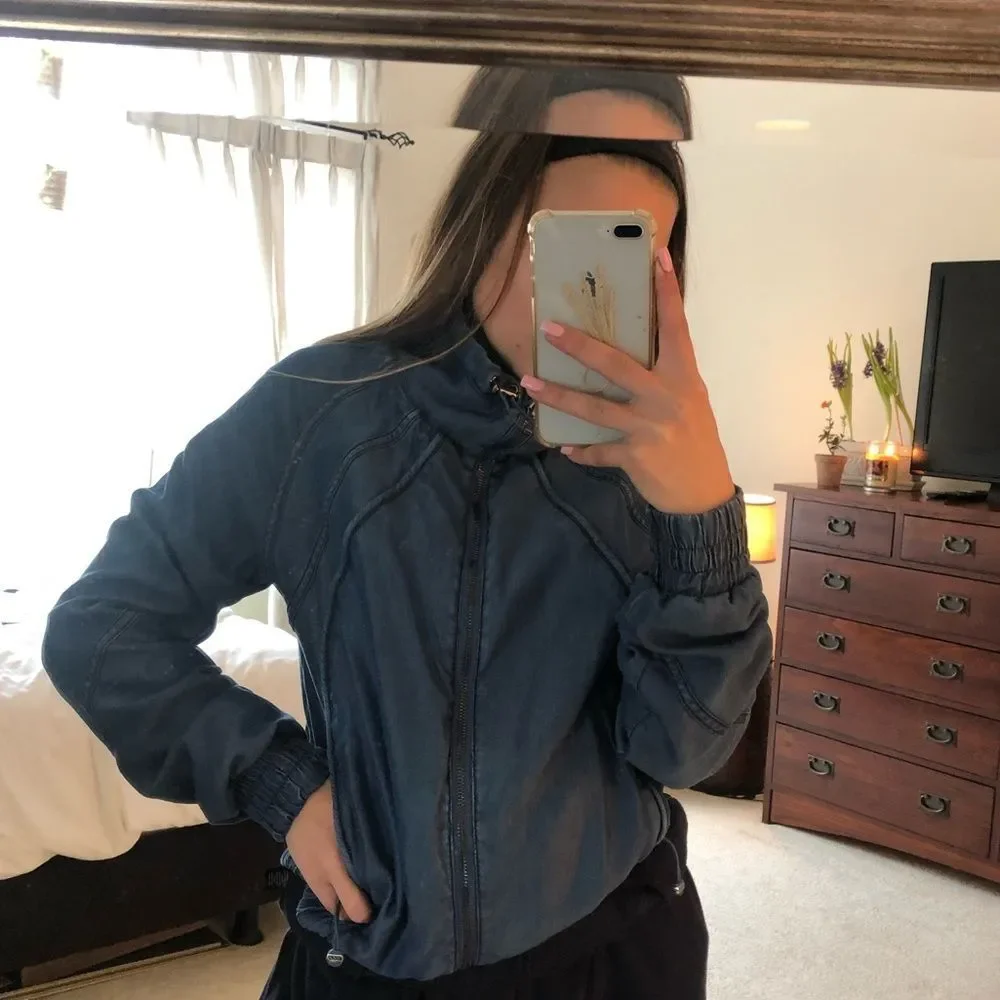 Denim-like Jacket - Picture 6 of 7